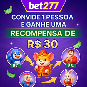 bet277 Indique amigos para receber um bônus